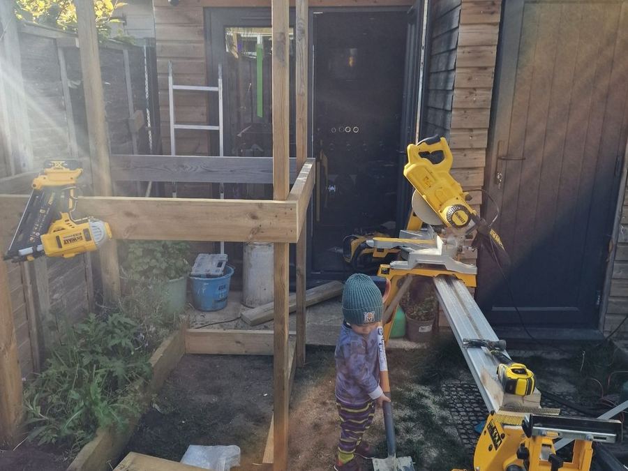Restoration work underway at Green Lane