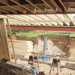 Croxley Green — steel and timber floor structure